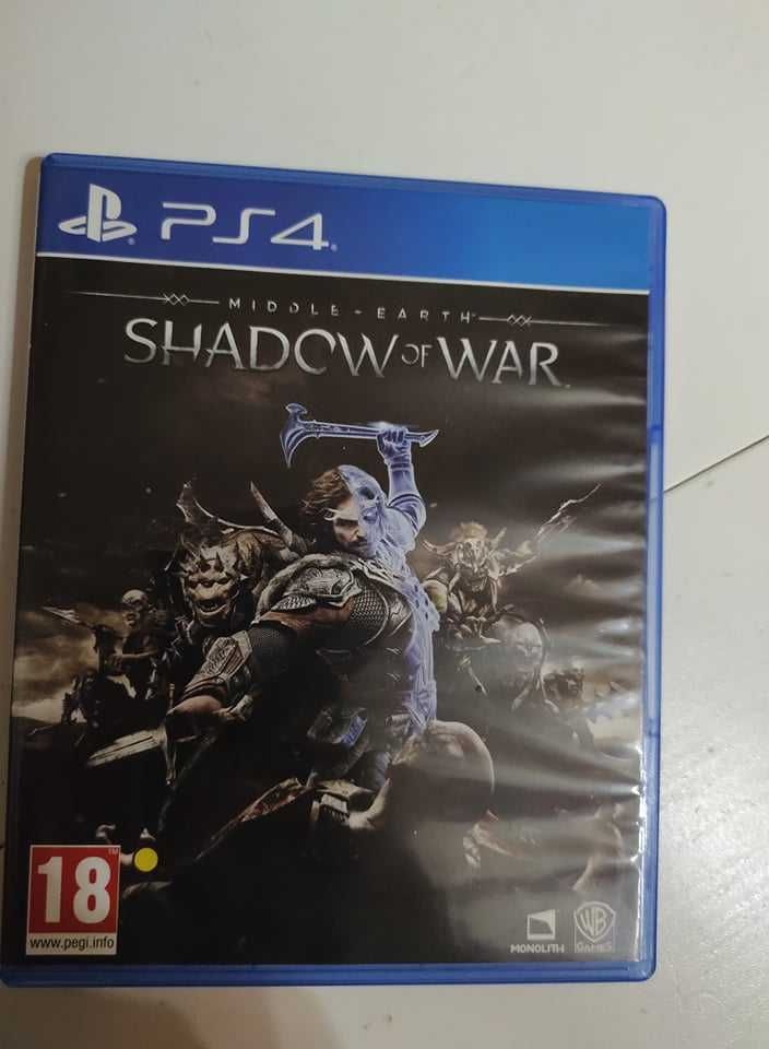 PS4 1 tera + Horizon Zero Dawn +The Last of US + Middle-Earth