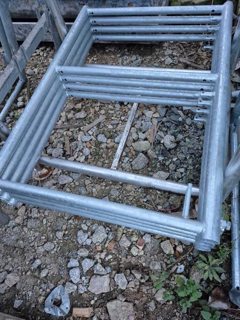 Rusztowanie systemowe elewacyjne 200 m2 SP 70 pletak plettac PEŁNE BHP