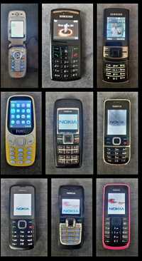 Zestaw telefonów Samsung, Nokia , Motorola i inne