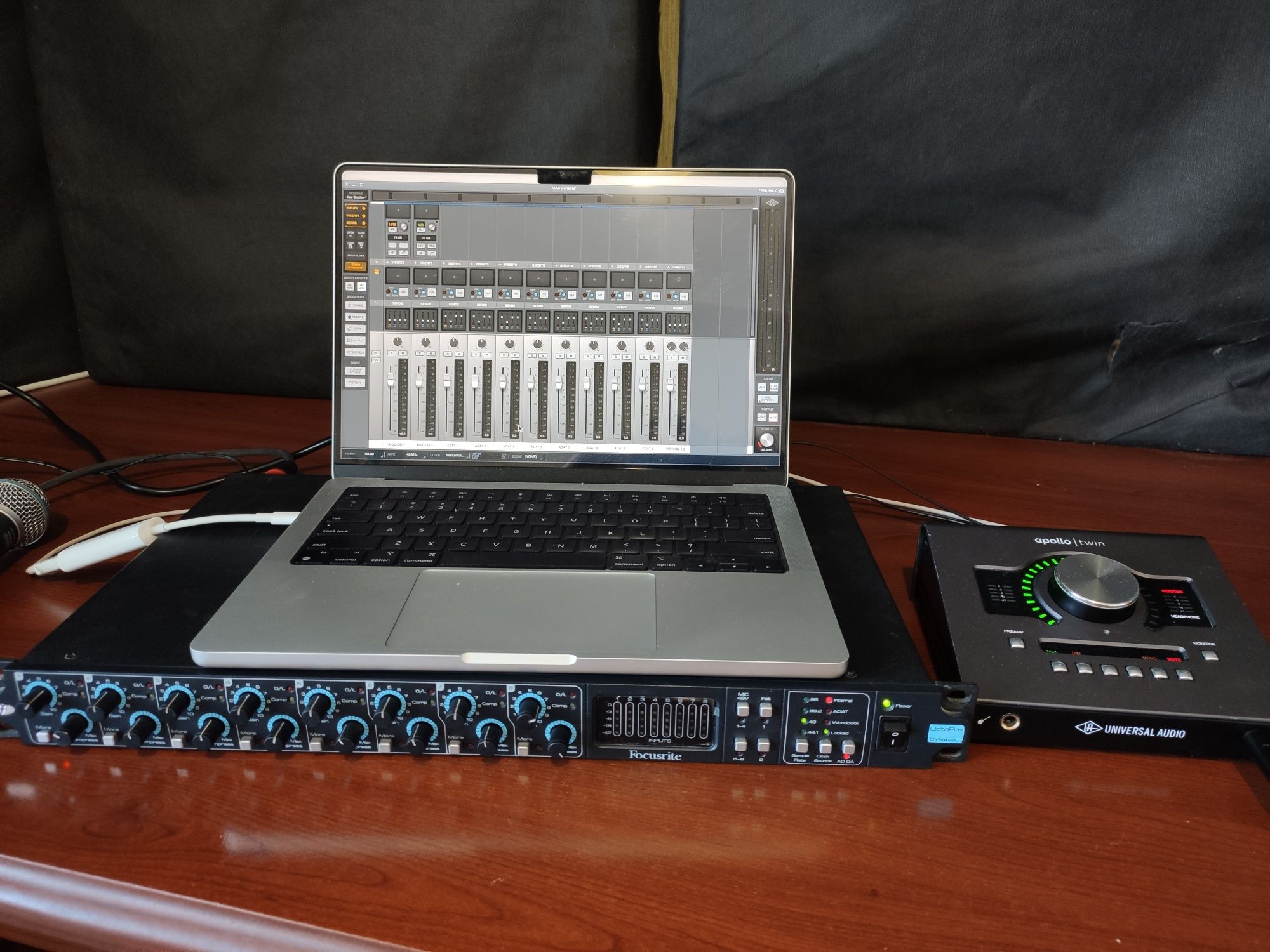 Focusrite Scarlett OctoPre Dynamic 8-канал.мікрофонний передпідсилювач