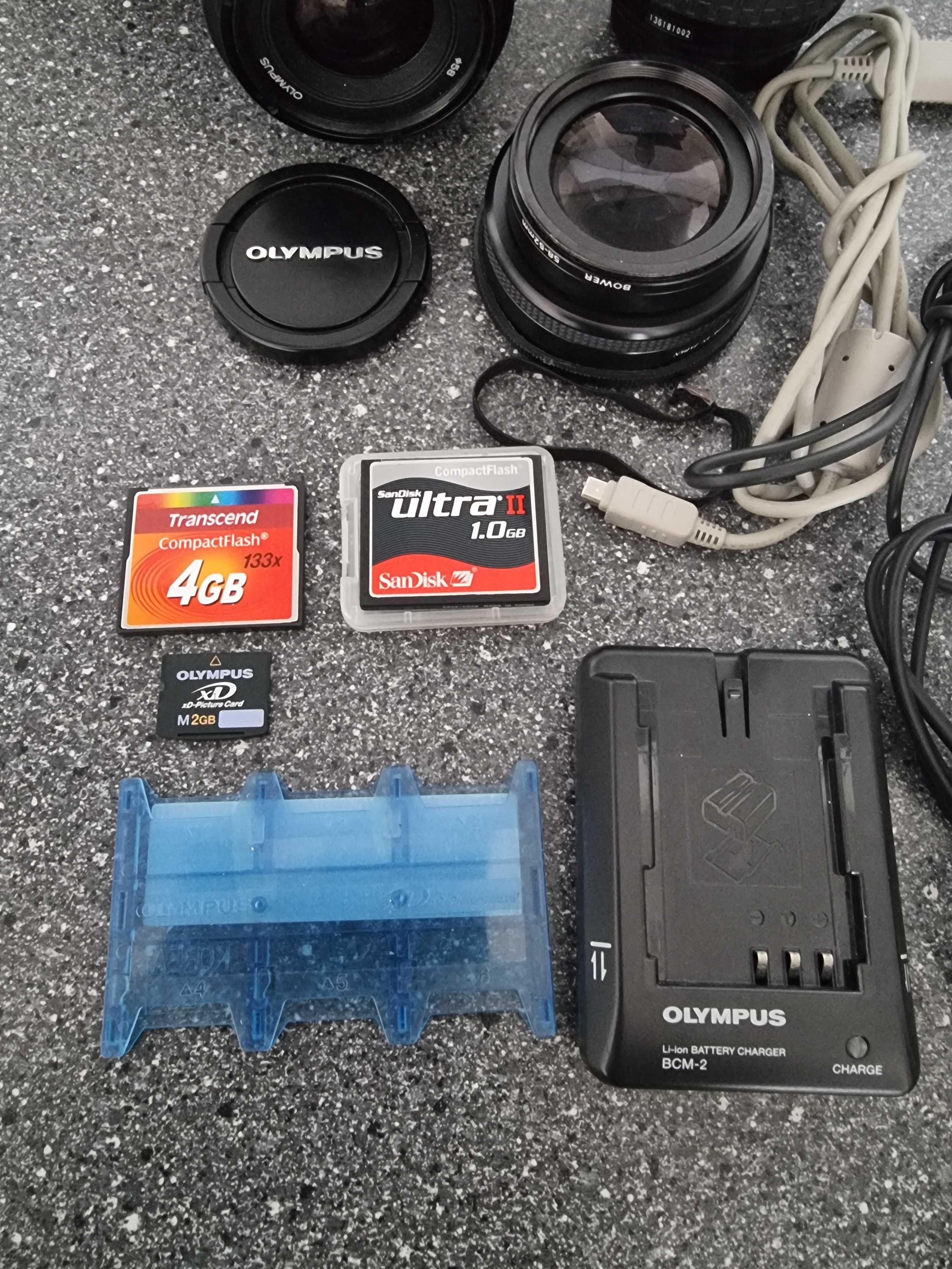 Aparat E500 + dodatki