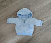 Sweter z kapturem niemowlęcy Marks & Spencer r. 50
