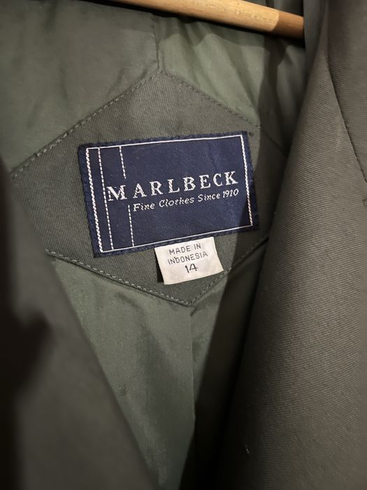 Тренч зелений довгий