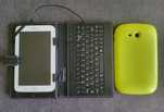 Планшет  Sumsung Galaxy Tab Elite  + чехол + клавиатура