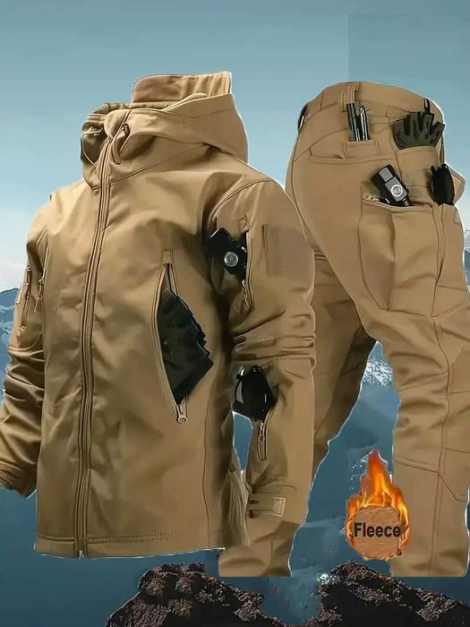 Тактичний костюм Softshell флісовий чоловічий —ВСІ РОЗМІРИ та Кольори