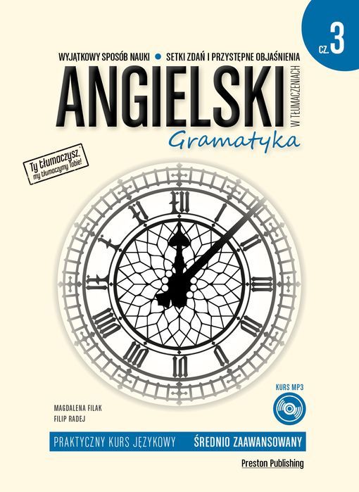 Angielski W Tłumaczeniach Gramatyka 3 + Mp3 Wyd. 3 Preston Publishing