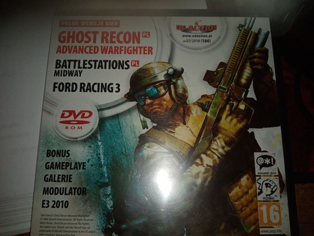 CD-ACTION 7/2010 #180 Ghost Recon: AW Battlestations Midway Ford Racin