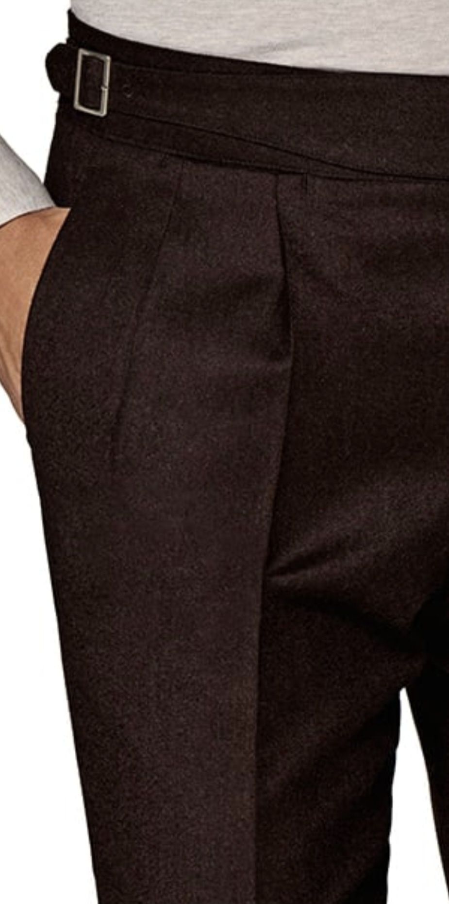 Nowe spodnie gurkha od Suitsupply r. 46 (100% wełna)