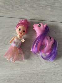 Kucyk pony i lalka zabawki dla dzieci
