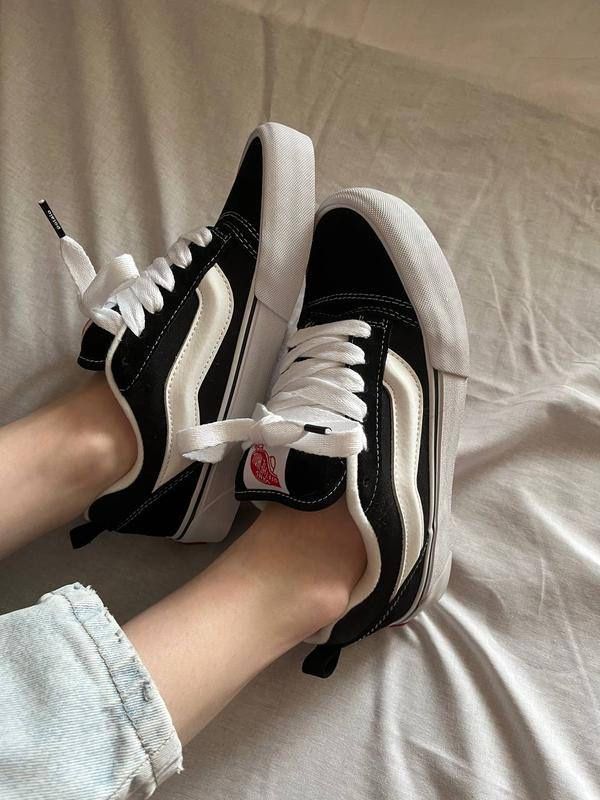 Vans Knu Skool Black, чорні ванси