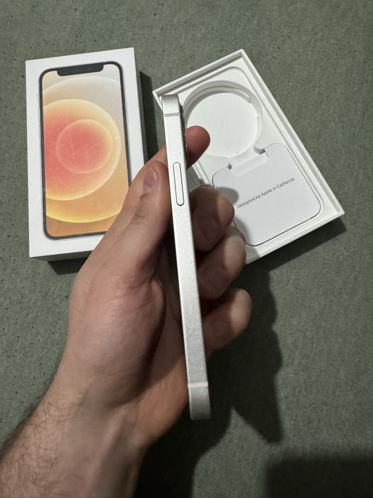 Apple Iphone 12 Mini White 128GB 100% kondycji baterii