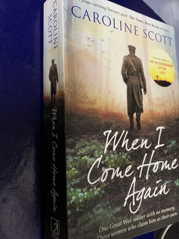 Livro when i come home again by Caroline Scott