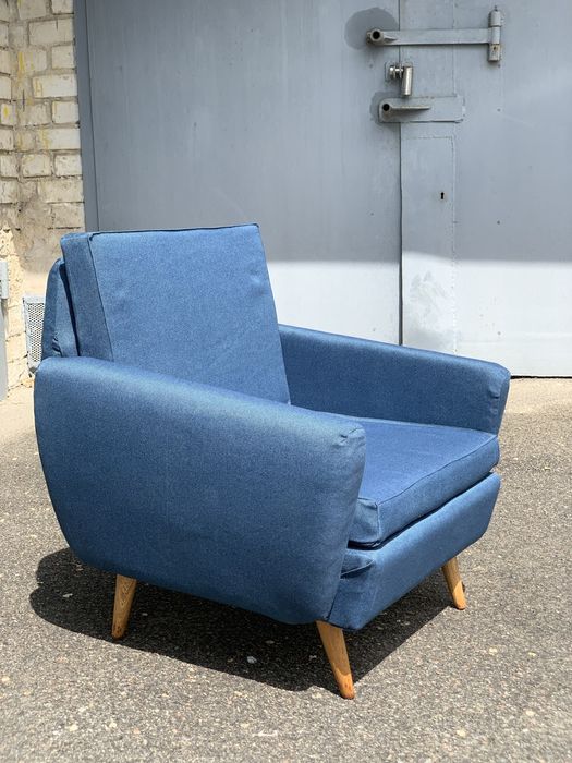 Крісло мʼяке вінтажне