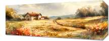 Obraz 50x20cm Sielski Domek