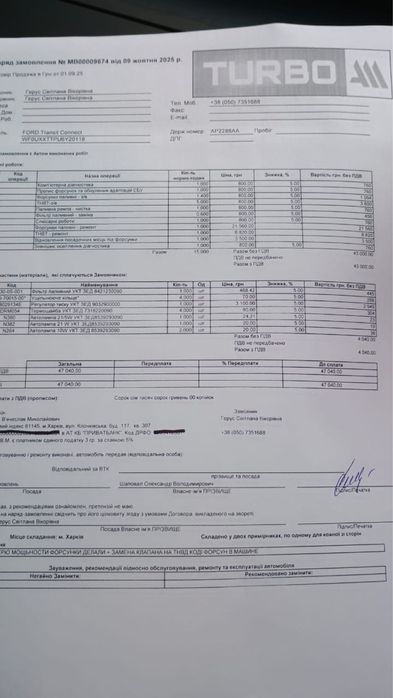 Продам Ford Transit Connect