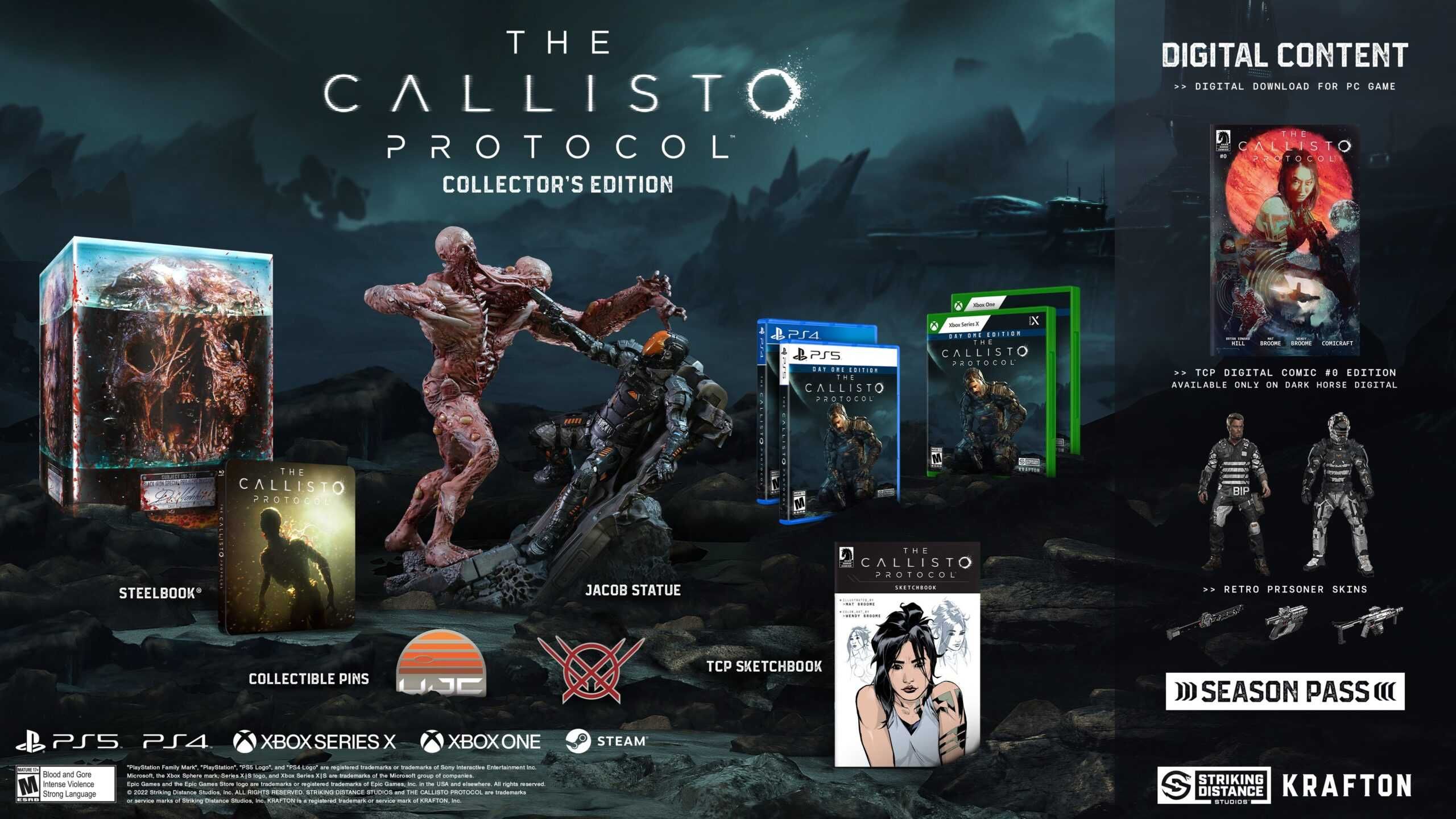 The Callisto Protocol Edycja Kolekcjonerska PS5 NOWA