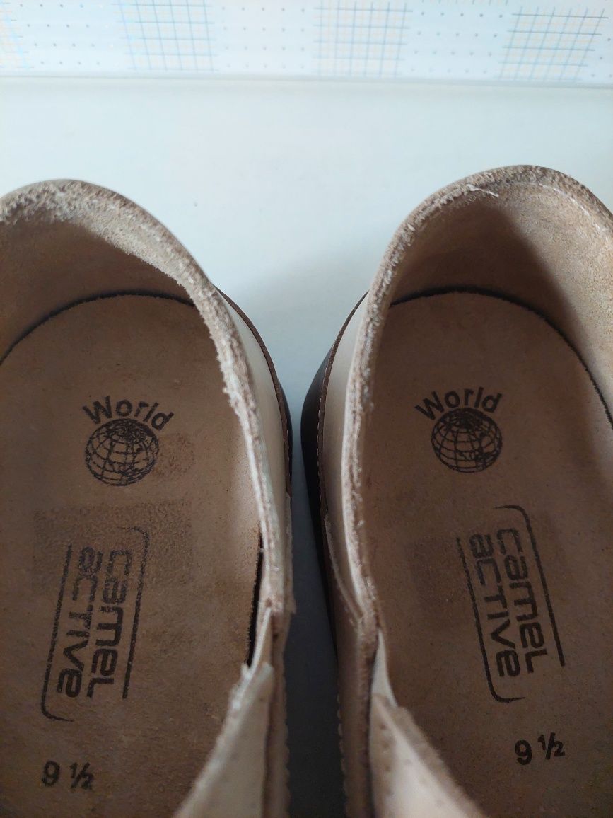 (28 - 28,5см) Кожаные туфли CAMEL ACTIVE.