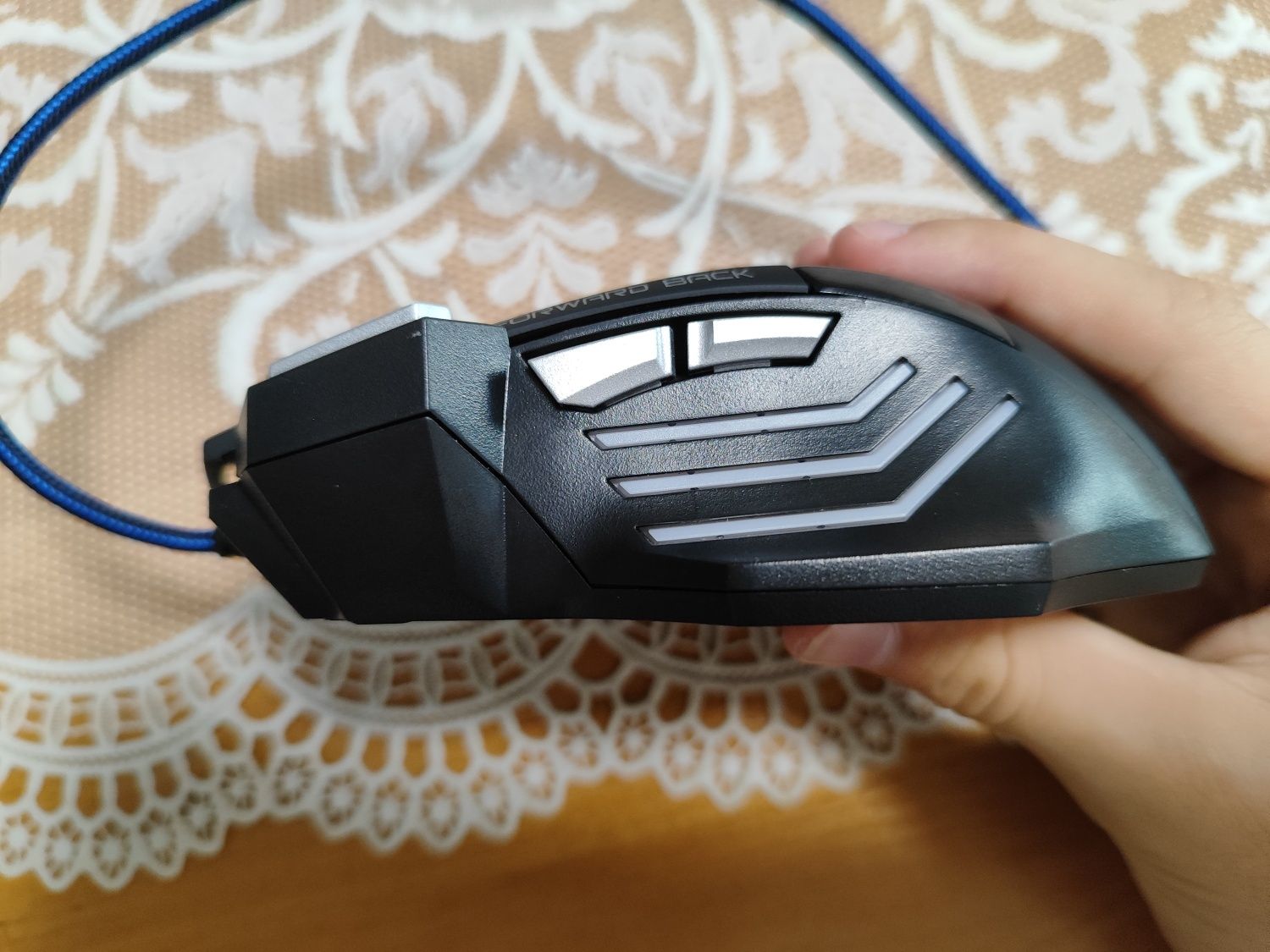 Ігрова мишь Jiexin X11 3200 dpi LED подсветка Gaming USB 2.0