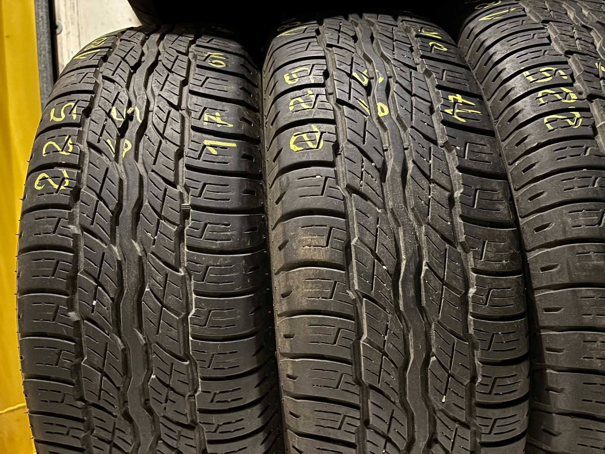 4X OPONY LETNIE 225/65R17 102H Bridgestone Dueler H/T 687 6.4MM