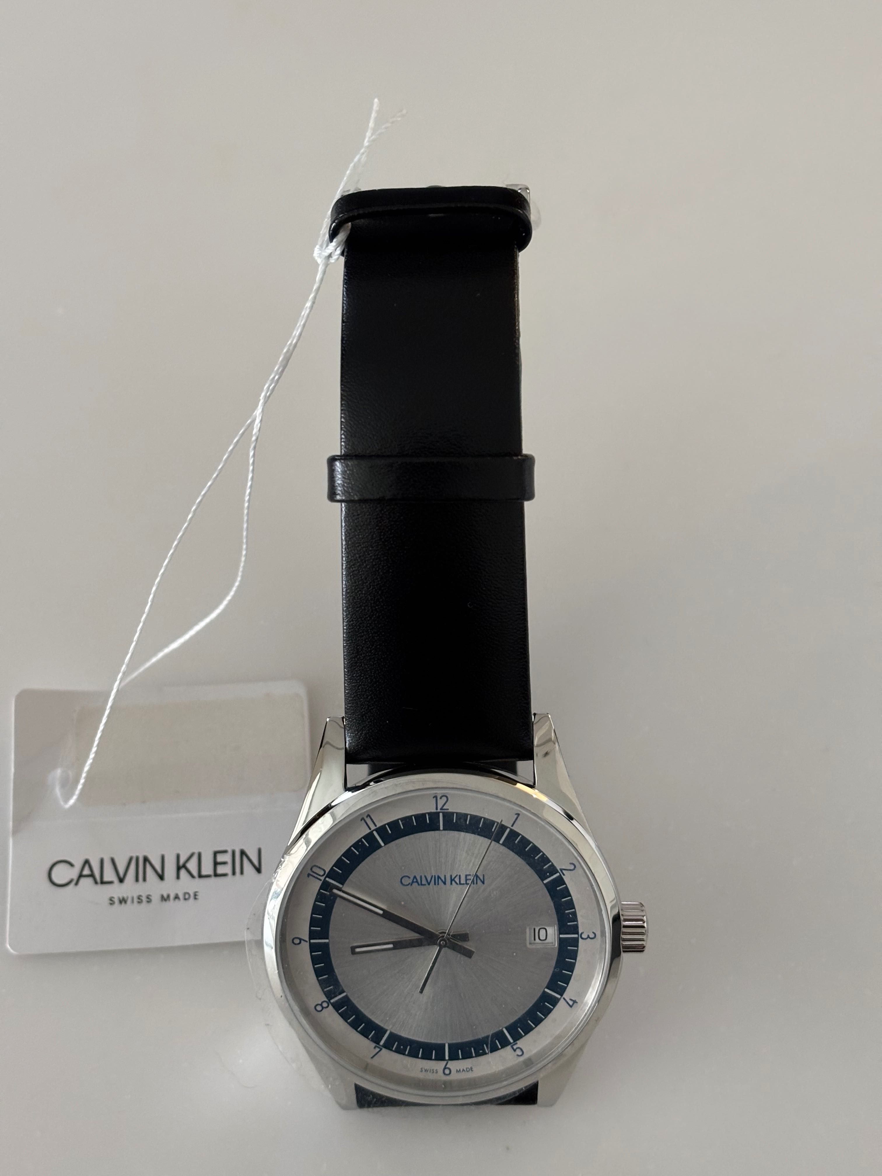 Оригінальний чоловічий годинник Calvin Klein Swiss Made – класика
