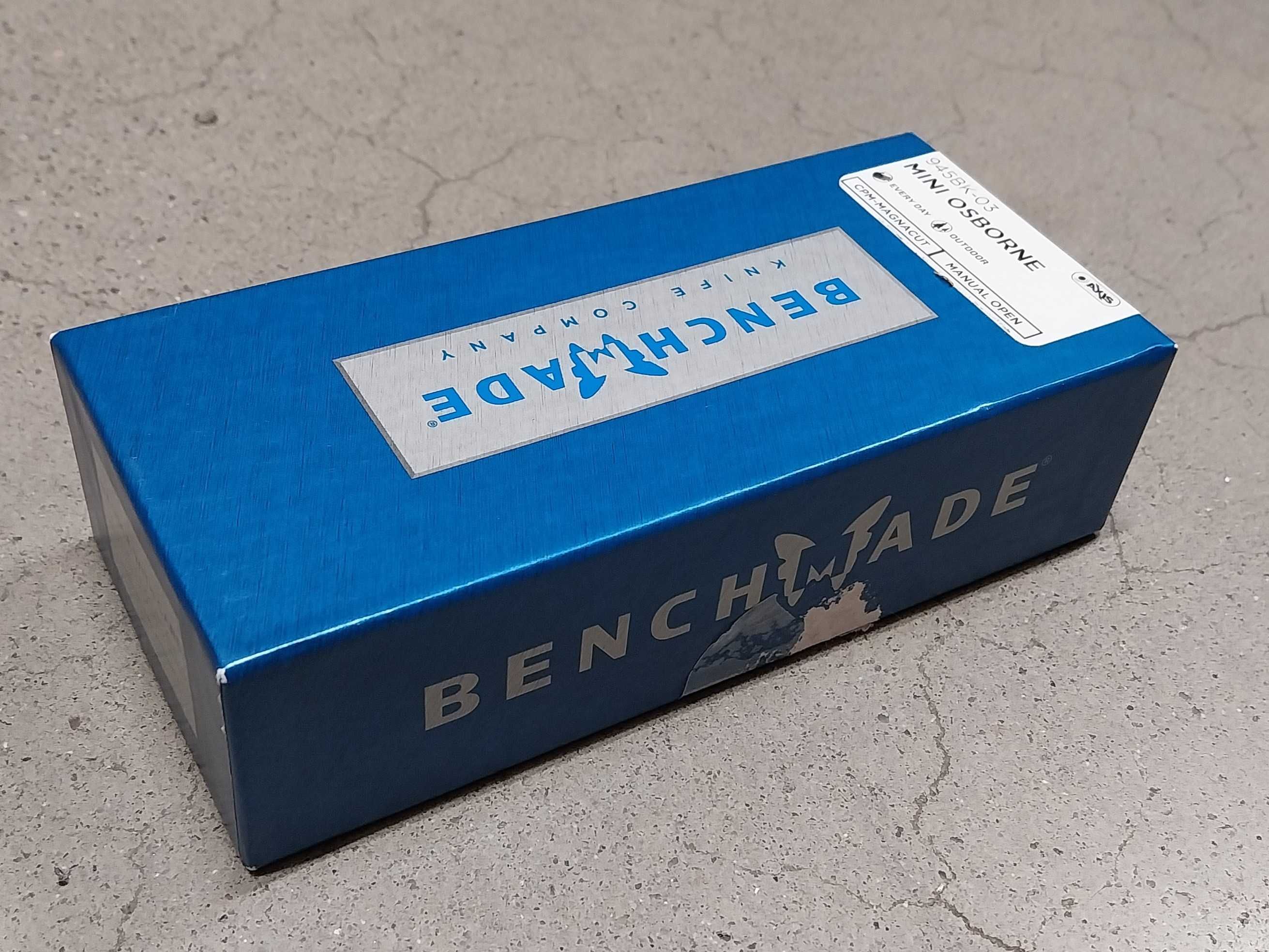 Nóż składany Benchmade 945BK-03 Mini Osborne (136-830) Przecena