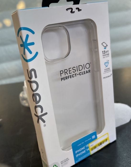 Чохол iPhone 14 plus чехол Speck Presidio Perfect Clear iPhone 15 plus