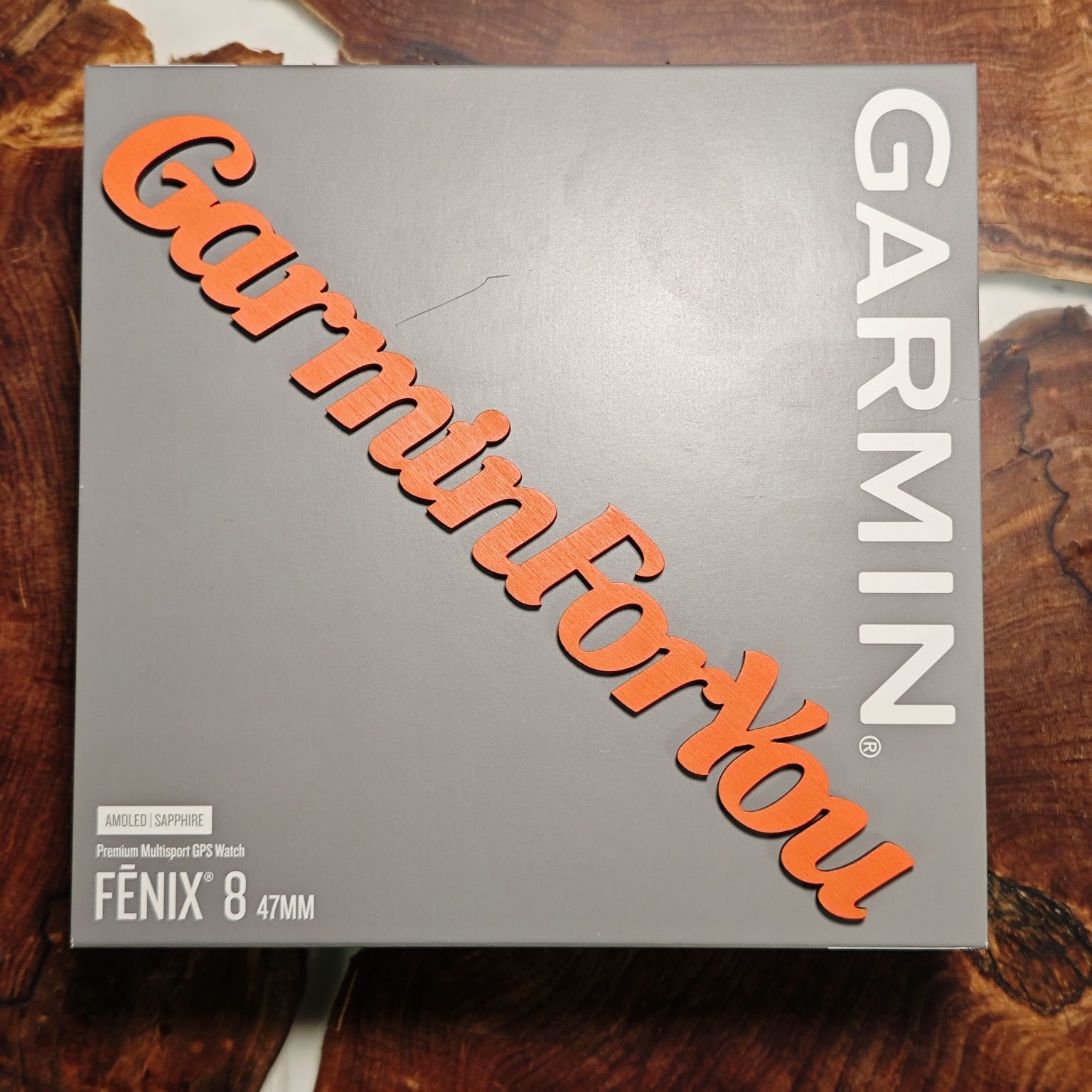 Garmin fenix 8 AMOLED (47 мм) Sapphire титан з титановим 010-02904-40