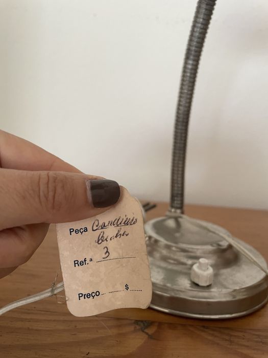 Candeeiro Lidador anos 60, com etiqueta original