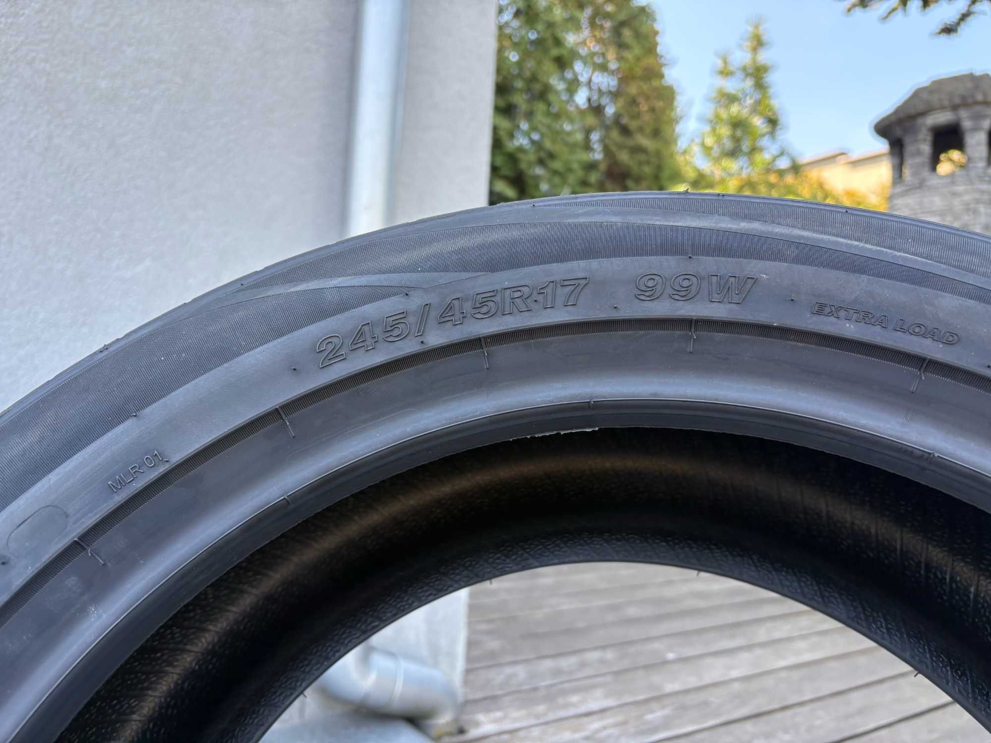 x4 letnie 245/45R17 Trazano Z107 99W XL prod. 2024r C,B,72db gwarancja
