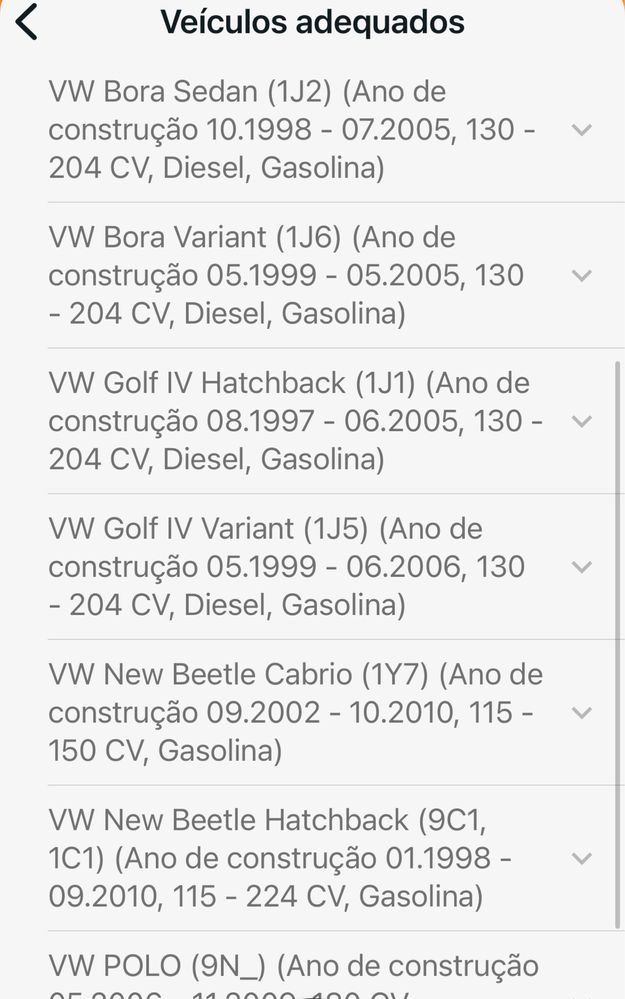 Pastilhas FERODO NOVAS para Audi/seat/skoda/VW VER DESCRIÇAO