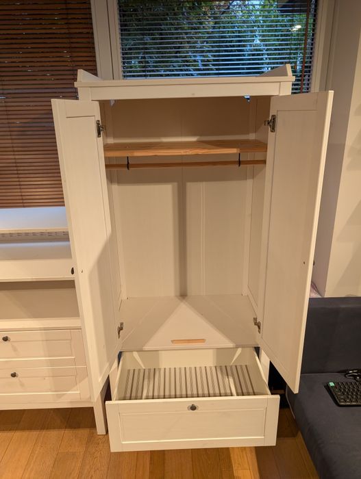 IKEA SUNDVIK szafa, komoda z przewijakiem, stolik