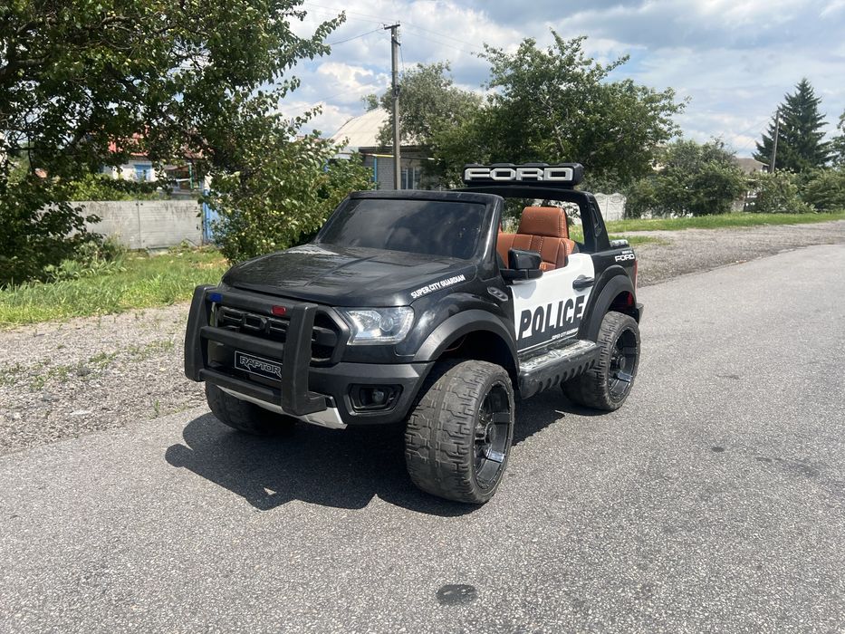 Полицейский джип Ford Ranger 4wd для ребенка