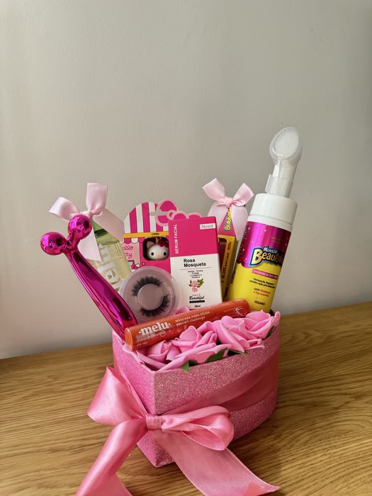 Box Maquilhagem Coração