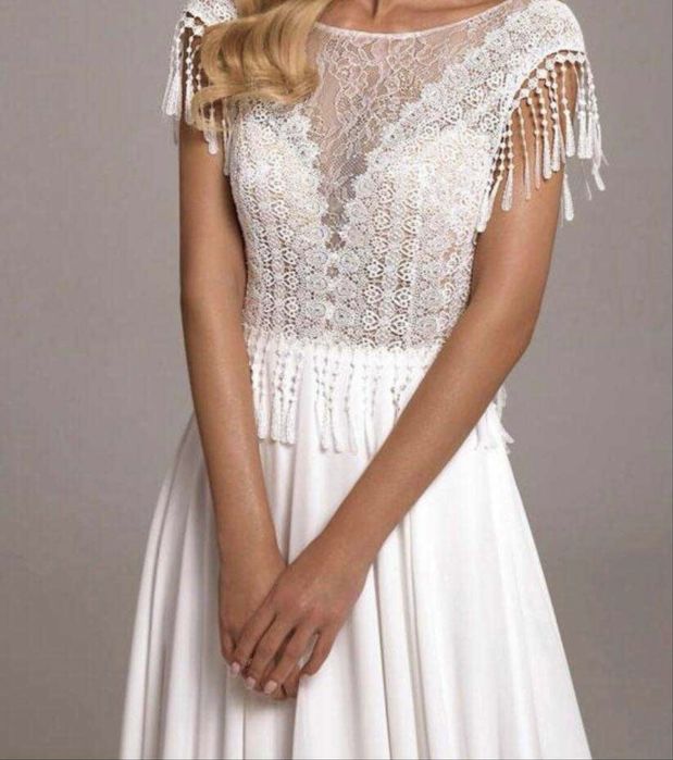 Suknia ślubna boho Fiorella Tina Valerdi