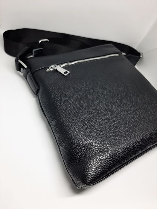 Чоловіча сумка шкіряна барсетка | Мужская сумка кожаная через плечо