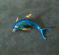 Alfinete / Broche / Pregadeira Golfinho NOVO