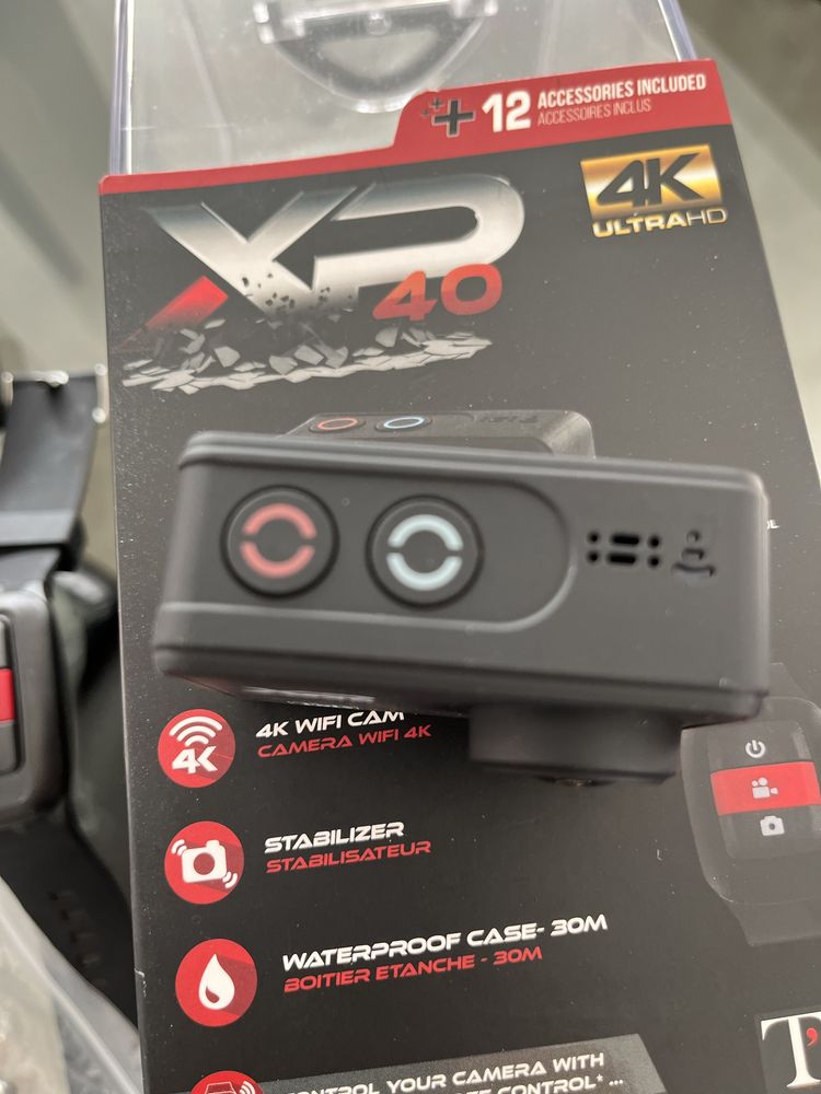 Câmara de filmar Wifi 4k XP40 Ultra HD