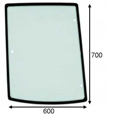 Szyba boczna New Holland TD