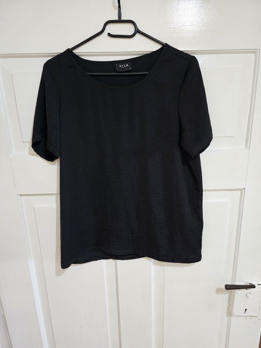 Krótki rękawek czarny M