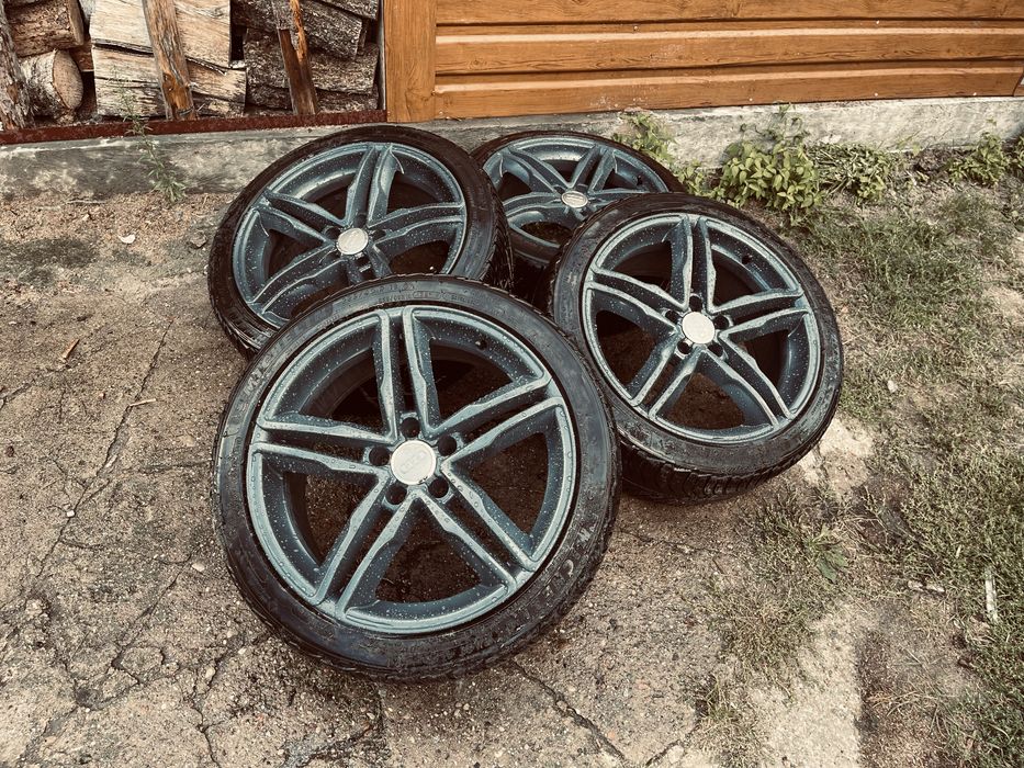 Kola Felgi Audi 18 s line Rs4 a4 a6 a5 a7 a3 TT 5x112 VW skoda Seat