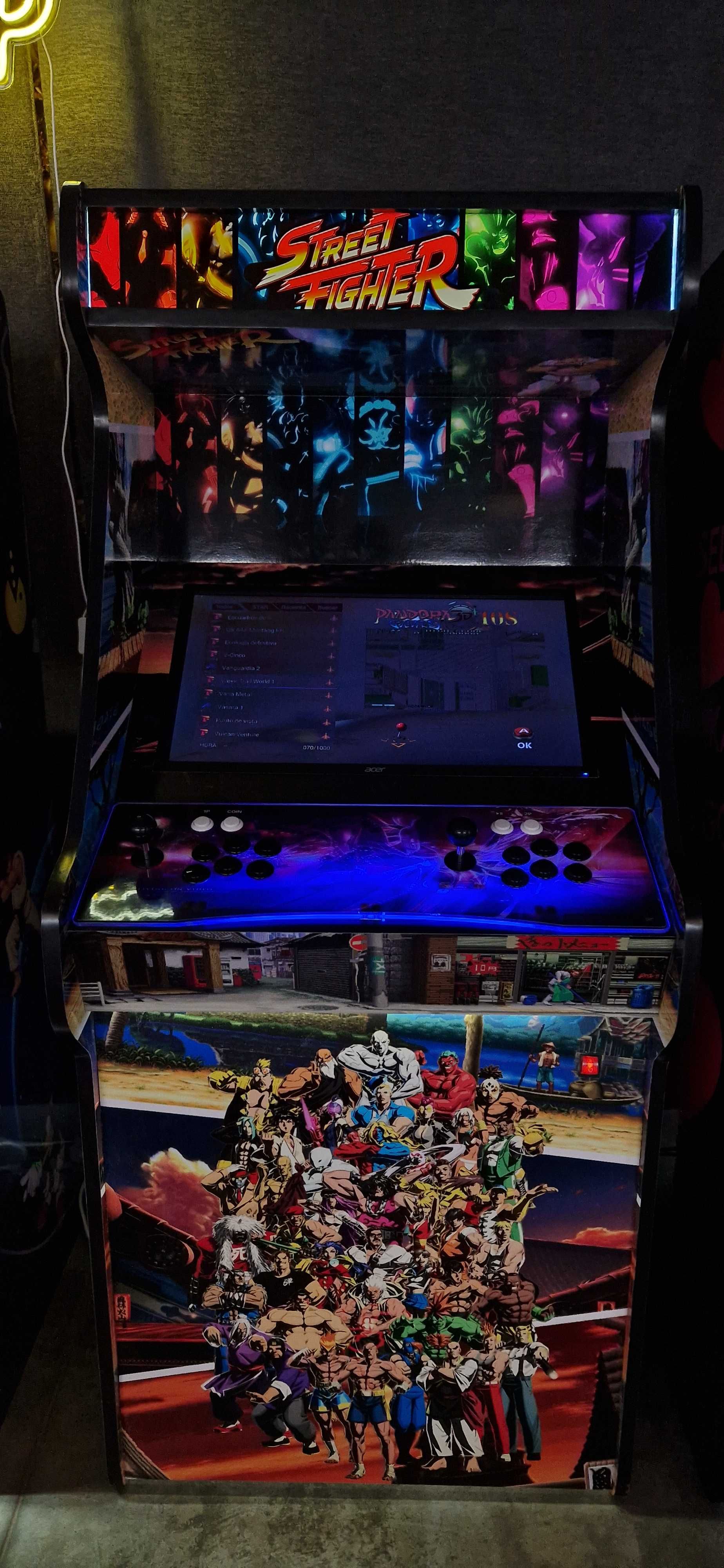 ARCADE 10000 Gier AUTOMAT Nowy Duży Pandora Street Fighter