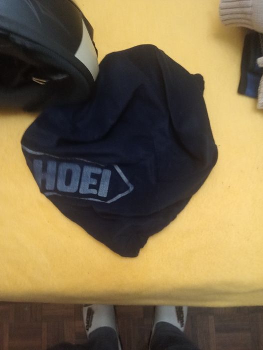 capacete shoei de mota