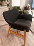 Fotel Ikea Vedbo szary