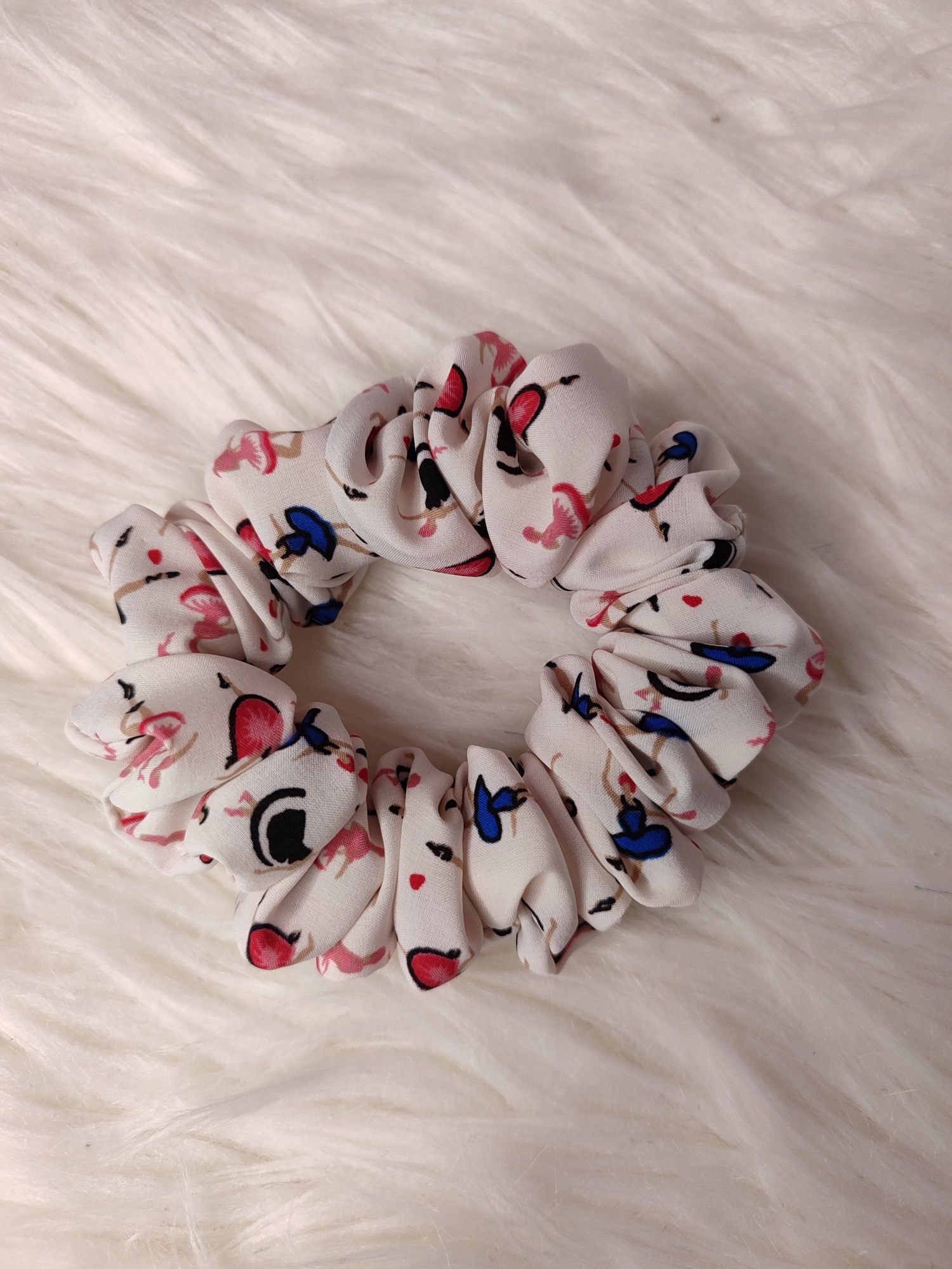 Scrunchie do włosów rozm S jedwab silk