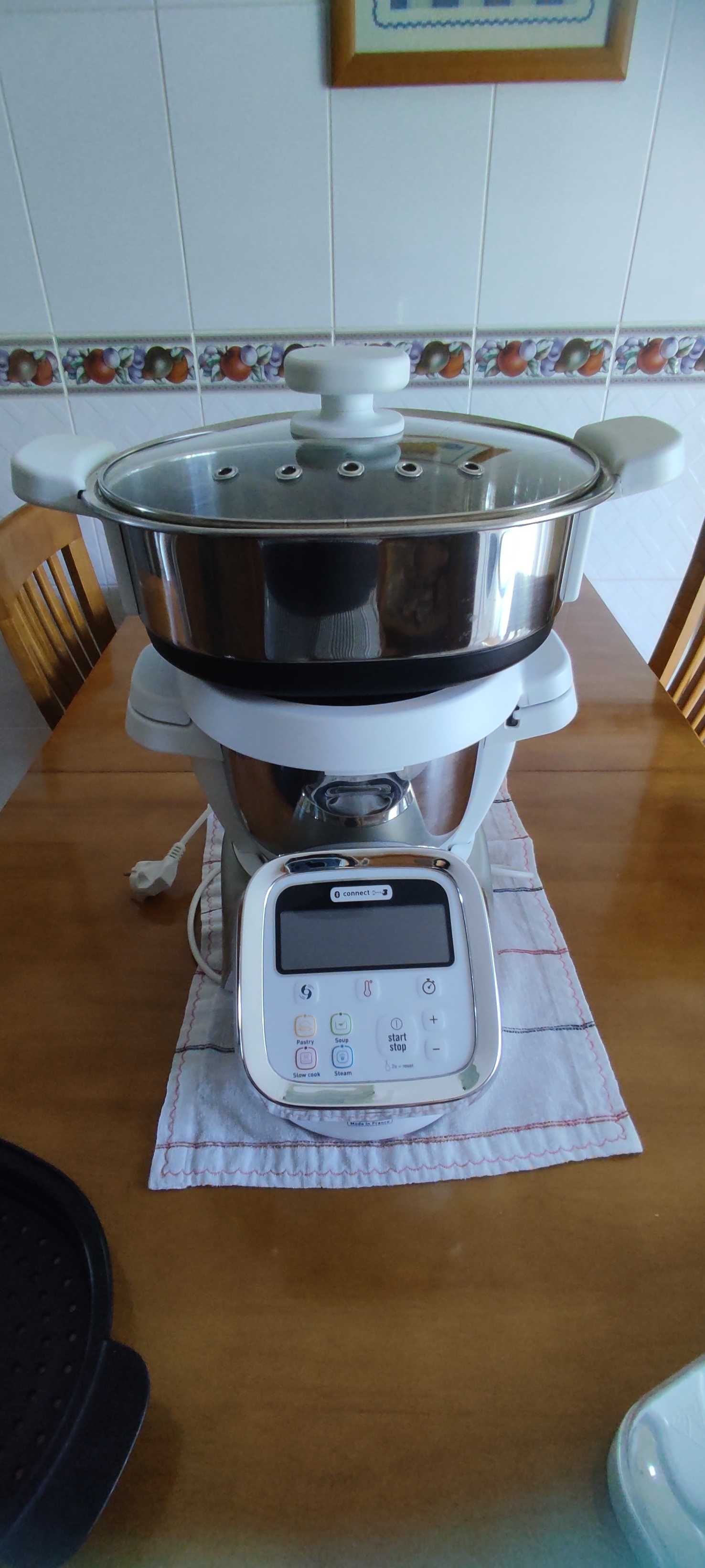 Robot de Cozinha Moulinex i-Companion XL com panela de cozer a vapor