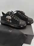Nowe buty sneakersy KARL LAGERFELD czarbe cekiny 40 trampki1