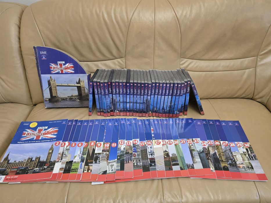 BBC English Plus Kurs języka angielskiego na DVD + ćwiczenia  NOWE