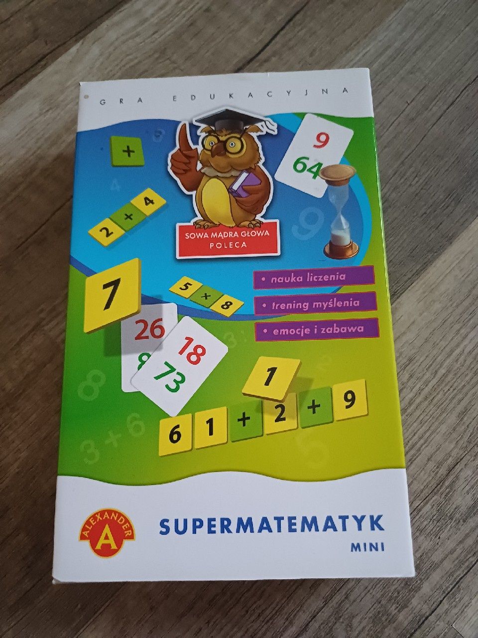 Supermatematyk mini gra edukacyjna Alexander