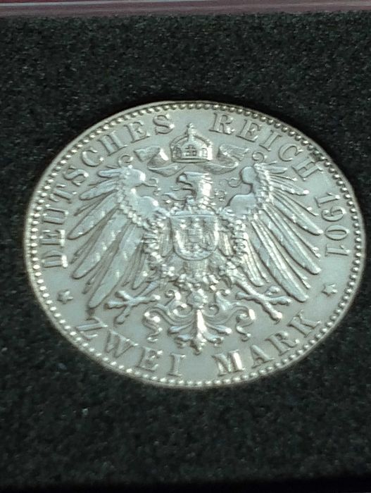 Niemcy 2 Marki Prusy 1901 r