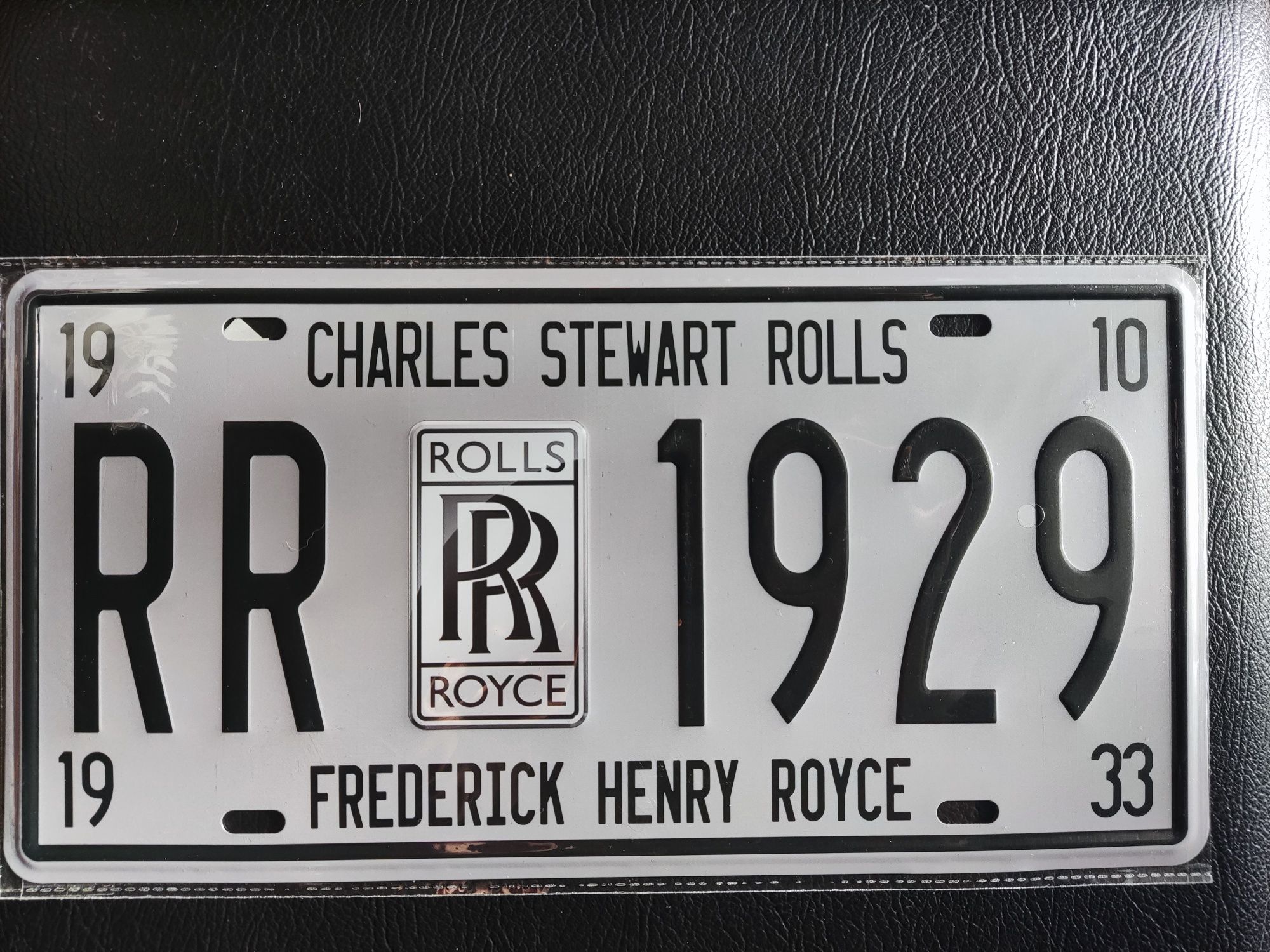 Placa metal Lamborghini, Rolls Royce - Estilo Vintage
